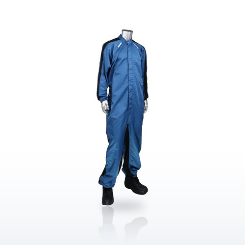 Uniform Technology CCNCHR-62RB Cleanroom Coveralls, Auto Grid Paint Powder