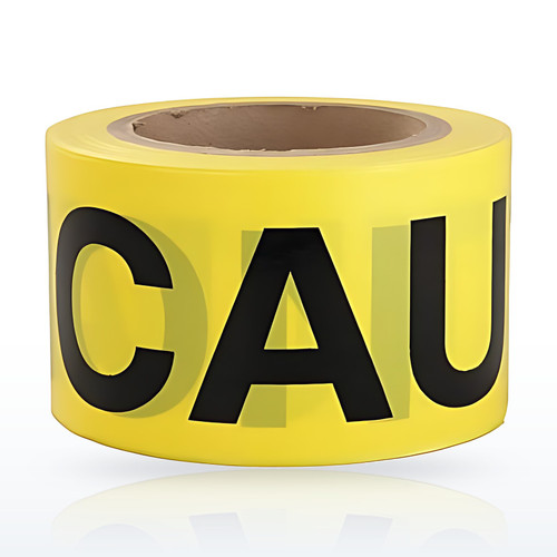 Intertape Polymer Group 600CB-300 Safety Tapes, Barricade Tape, 3 in x 300 ft