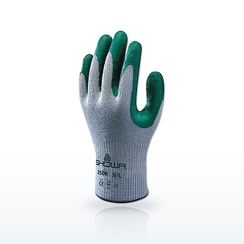 Atlas Fit® 350 Nitrile-Coated Glove, Gray/Green