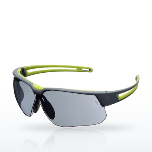 Avatar™ Plus Semi-Rimless Safety Glasses with Black Frame, Gray Lens and