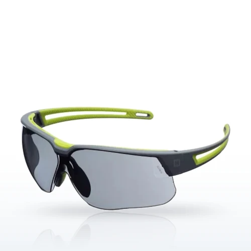 UVEX Avatar AS01GRHS Plus Semi-Rimless Safety Glasses, Black Frame