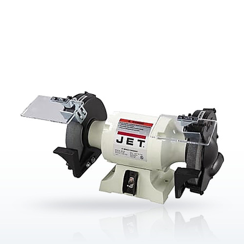 Bench Grinder, 8 in, 1 hp, Single Phase, 3450 rpm
