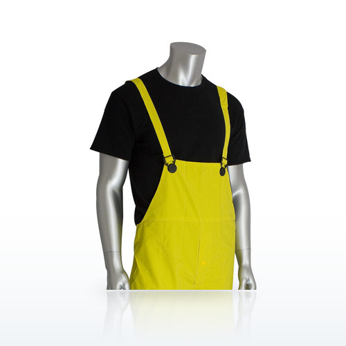 PIP Base35 201-350B Rainwear Clothing Protection, Premium Bib Overalls, 0.35mm
