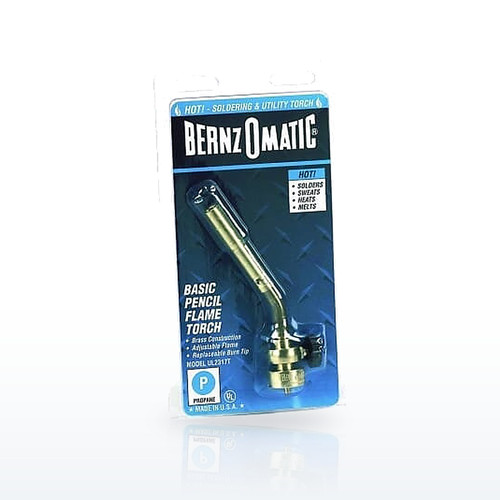 BernzOmatic 329207 Soldering/Brazing Torches, Basic Pencil Flame Torch, Heating