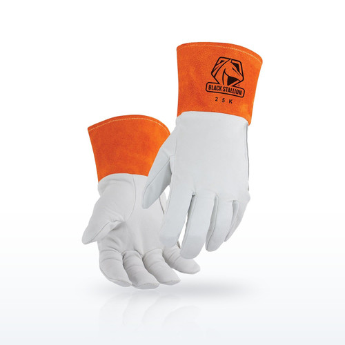 Black Stallion 25KL 25K Premium Kidskin TIG Welding Gloves
