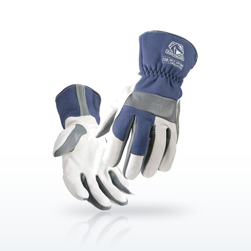 Black Stallion TIGster T50 Premium Goatskin and FR Cotton TIG Welding Gloves