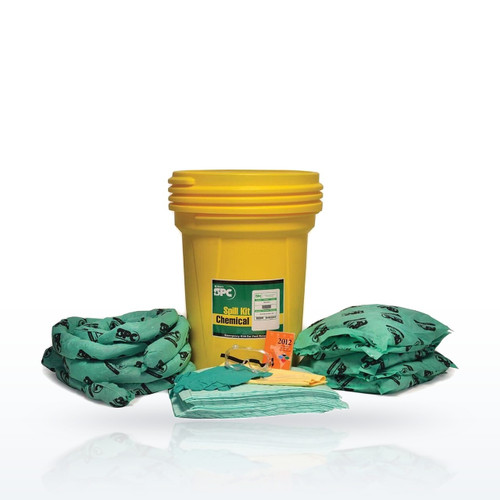 Brady 120834 Sorbent Kits, SPC HazWik Chemical Spill Kit in 30 Gallon Drum