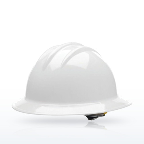 Bullard C33 Classic Full Brim Hard Hat with 6-Point Ratchet Suspension - White