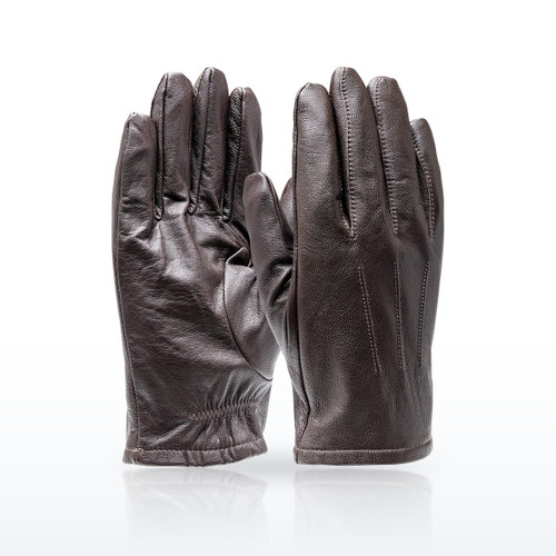 PIP LEBR-THL Cold Weather Gloves, Brown Goat Leather Dress Glove
