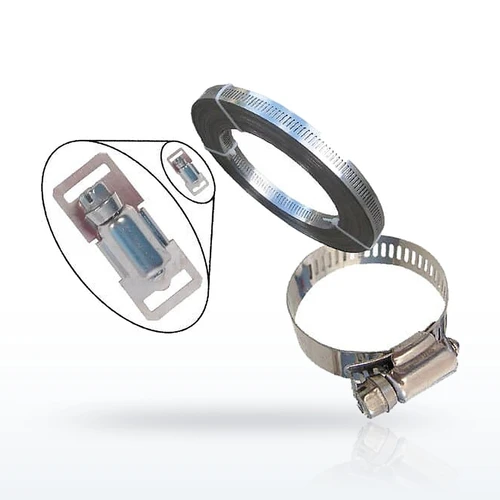 C&R Manufacturing 50PC Hose Clamp Sets, Make-it-Clamp Stainless Steel Clamp Kit