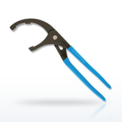 Channellock® Oil Filter Plier, Curved Jaw, 12 in Long