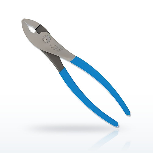 Channellock® Slip Joint Plier, 8 in, CHANNELLOCK BLUE® Comfort Grip Handle