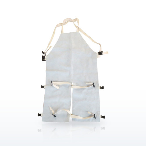 Chicago Protective Apparel 550-CLG42DOMSP7 Welding Apparel, Split Leg Leather