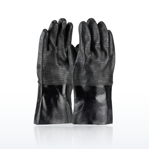 PIP ChemGrip 57-8630R Chemical Resistant Gloves, Neoprene Coated