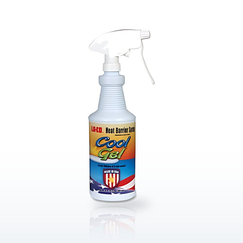 LA-CO 11509 Cool Gel Heat Barrier Spray, 32 oz, Pump Spray Bottle
