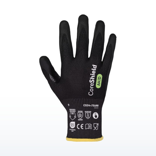 G-Tek CoreShield CS24-7518B Cut Resistant Gloves, ANSI A4