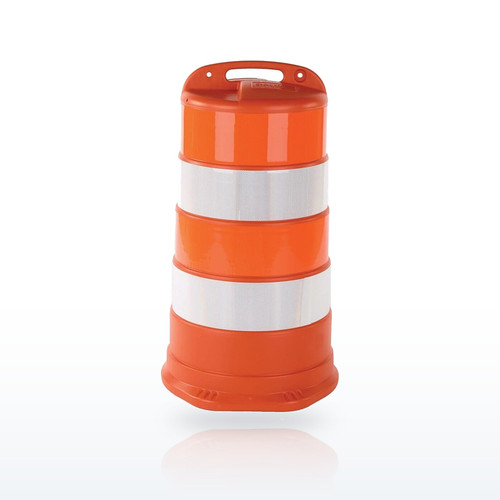 Cortina 03-780-4EG Safety Cones, TrailBOSS High-Density Traffic Barrel, 42 in