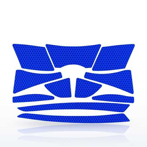 JSP 281-CR2 Head Protection Accessories, CR2 Reflective Kit for Cap Style Hard