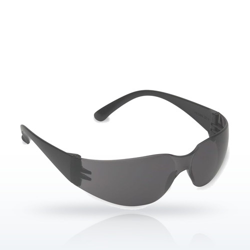 Cordova Safety EHB20S Bulldog Safety Glasses, Gray Anti-Scratch Lens