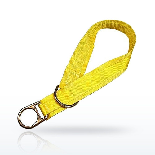 DBI-SALA® Web Tie-Off Adaptor, 3 ft, Pass-Thru D-Ring, 310 lb Load Cap