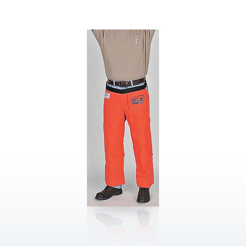 Delta Plus 0000 886 3202 Clothing Protection, Chainsaw Chaps, Orange Nylon