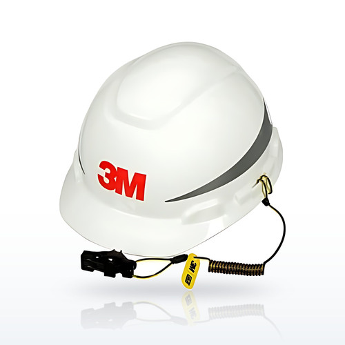 DBI-SALA® Hard Hat Tether, Used With 3M Hard Hats and Caps, Hat Clips