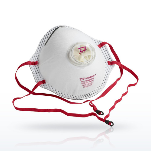 Dynamic 270-RPD714N95OAO Deluxe N95 Disposable Respirator, Butterfly Valve