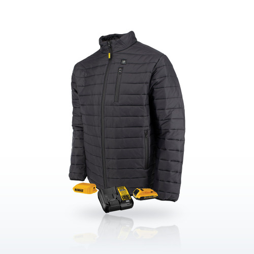 DEWALT DCHJ093 Men's Heated Puffer Jacket Kit