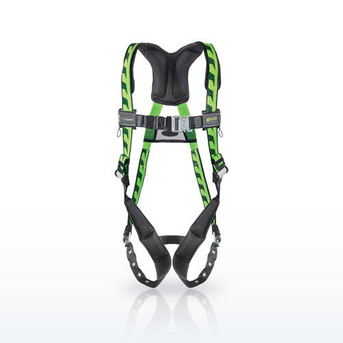 Miller AirCore Harnesses, Premium Breathable Full-Body Harness, Steel Hardware