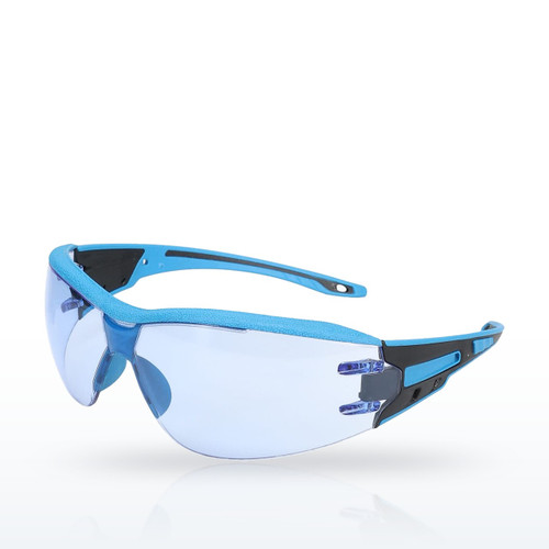 Captain™ Metal Detectable Rimless Safety Glasses with Light Lens and