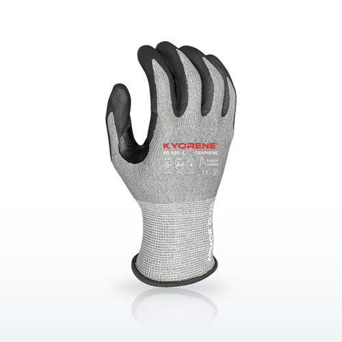 Armor Guys 00-450 Cut Resistant Gloves, ANSI A4, Foam Nitrile Coated