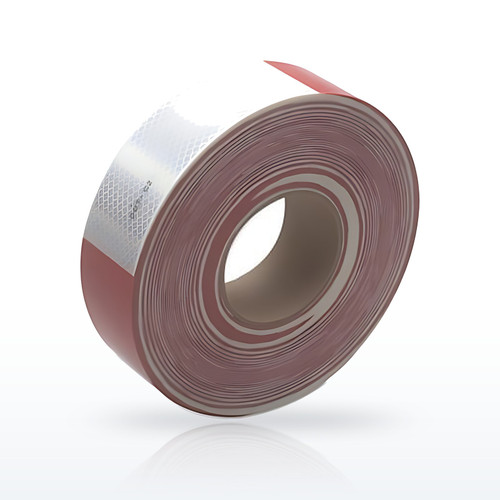 3M 150 Marking Tapes, Diamond Grade Conspicuity Marking 983 Series, Red/White