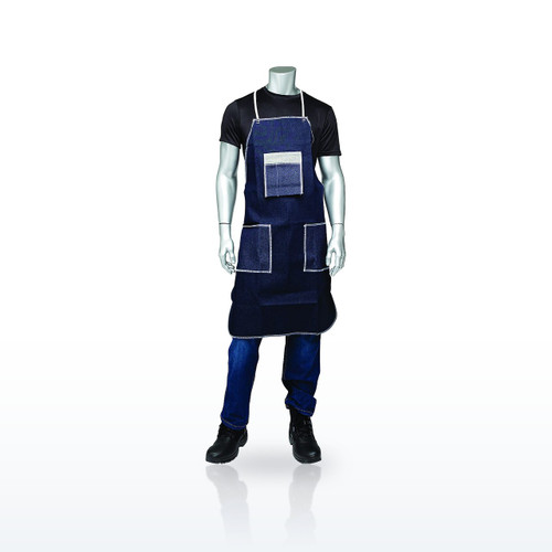 Denim Apron - Three Pockets, A2836D62BT