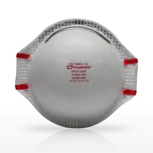 Deluxe N95 Disposable Respirator - 20 Pack, 270-RPD713N95