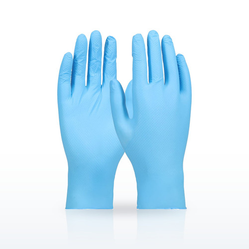 Disposable Ambidextrous Nitrile Glove, Powder Free with Grippaz® Technology