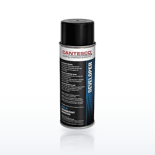 CANTESCO D101A Developer Dye Penetrant, 12 oz, Aerosol Can