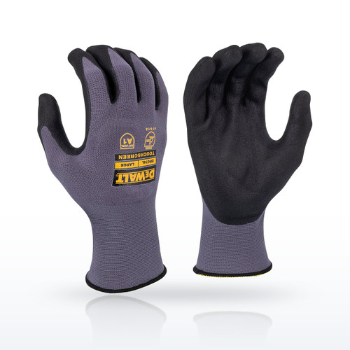 DEWALT DPG74 Touchscreen Micro-Foam Nitrile A1 Cut Glove