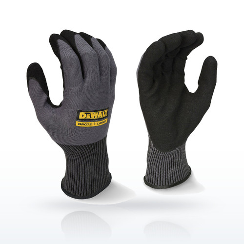 DEWALT DPG72 Coated Gloves, Flexible Durable Grip Work Glove