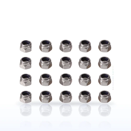 Draeger 1336002 Cartridge Respirator Parts & Accessories, Hex Nut M4, Stainless