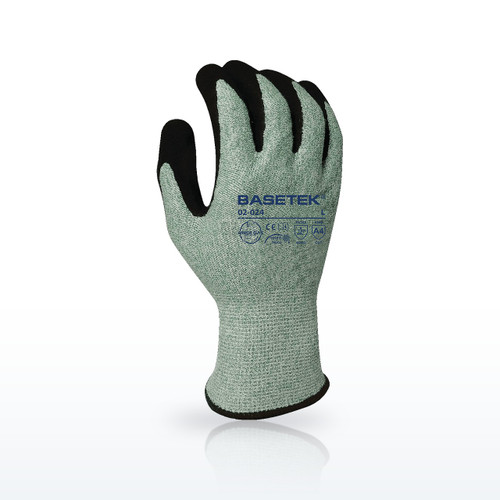 Armor Guys 02-024 Cut Resistant Gloves, ANSI A4, Foam Nitrile Coated