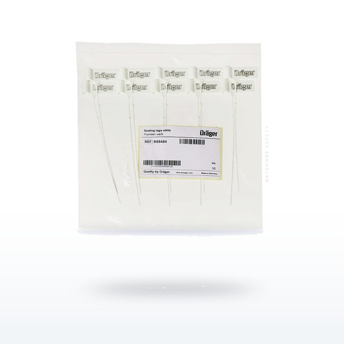 Draeger R59484 Escape Respirators, PARAT Sealing Tags, White