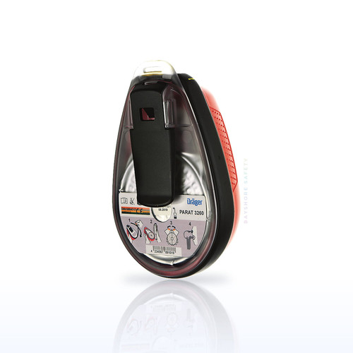 Draeger PARAT 3260 Mouthpiece Escape Respirator, Pack of 12
