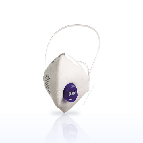 Draeger X-plore 1760 R95 V Valved Disposable Respirator, Case of 270