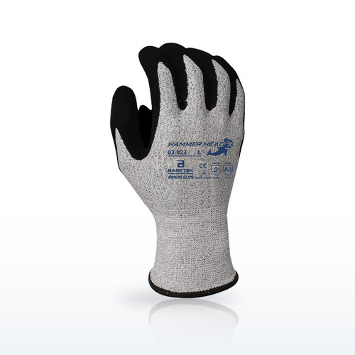 Armor Guys 02-023 Cut Resistant Gloves, ANSI A3, Foam Nitrile Coated