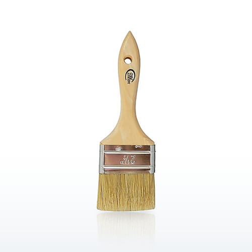 Dynamic Paint Brushes, Double Thick White China Bristle Chip Brush