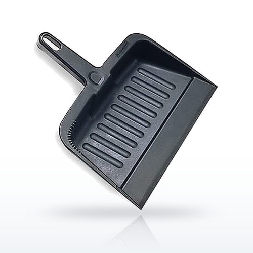 Rubbermaid Commercial FG200500CHAR Dust Pan, 8-1/4 in W x in L, Plastic