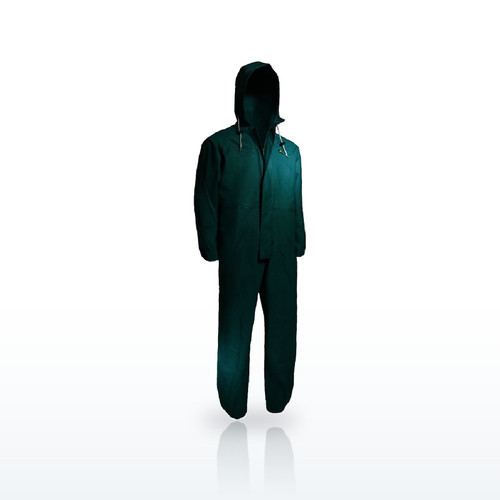 Dunlop Protective Footwear Onguard Chemtex PVC Chemical Coverall, 0.42 mm