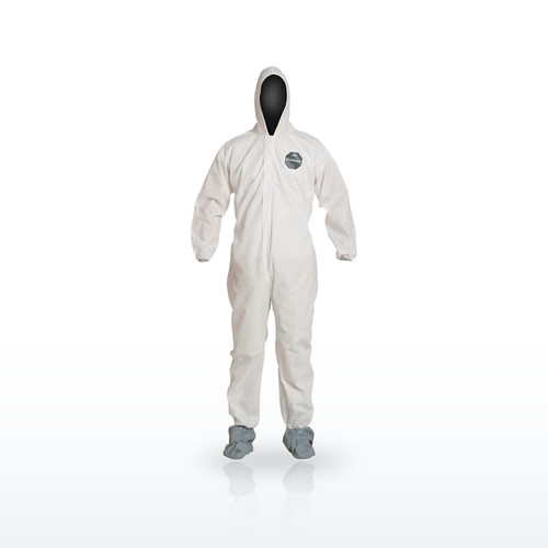 DuPont ProShield Coveralls & Overalls, 10 Disposable Coverall, Hood and Boots