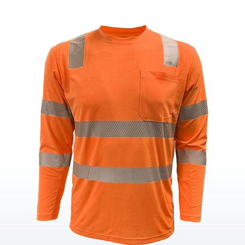 EcoChill ANSI Type R Class 3 Long Sleeve T-Shirt with COOLMAX® Technology