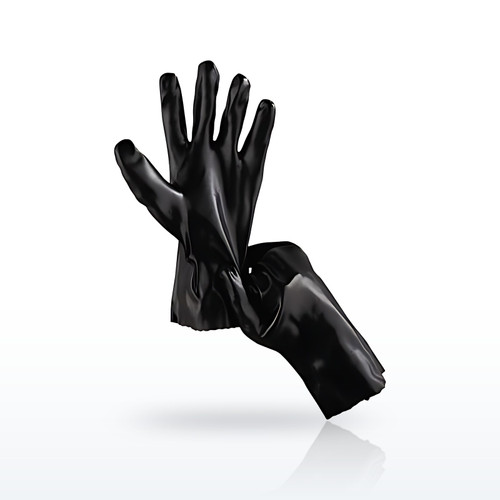 MCR Safety 6218 Economy Dipped PVC Gloves, Large, 18 in